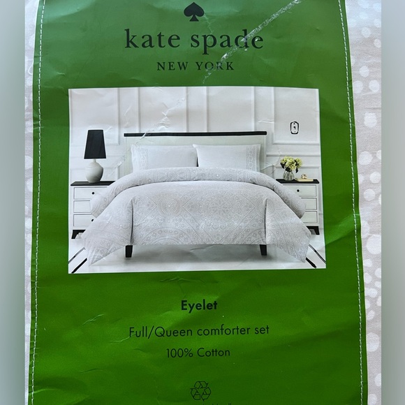 Kate Spade ♠️ Full/Queen Comforter Set NWT - Picture 3 of 4